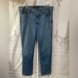 Lauren Ralph Lauren Size 16x30 Slim Straight Leg High Rise Women's Jeans